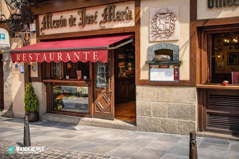 Segovia, Spain Restaurant