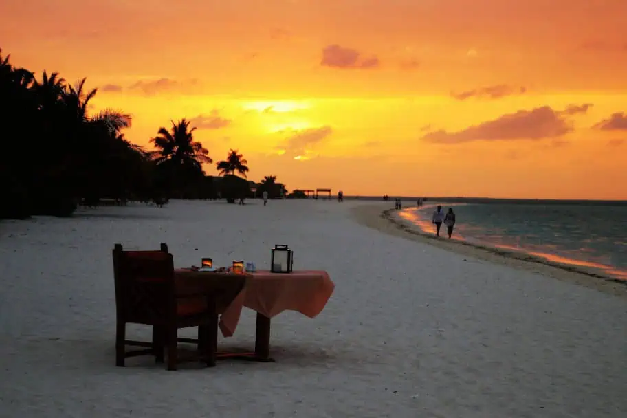 Destinations for a Romantic Honeymoon - Maldives
