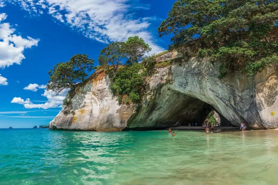 Top Things to Do in New Zealand - Go Swimming at Cathedral Cove