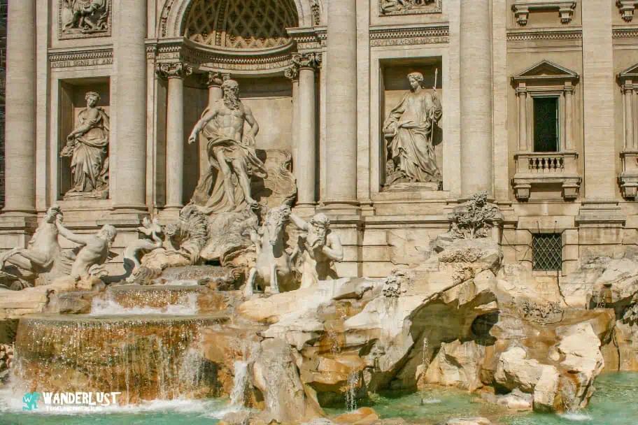 The Trevi Fountain Things to See in Italy - The Trevi Fountain