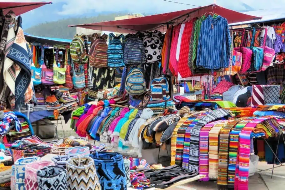 The Otavalo Market Things to See in Ecuador - The Otavalo Market