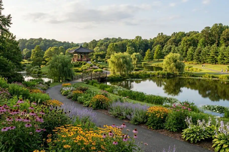 Photo Spots in Northern Virginia - Meadowlark Botanical Gardens