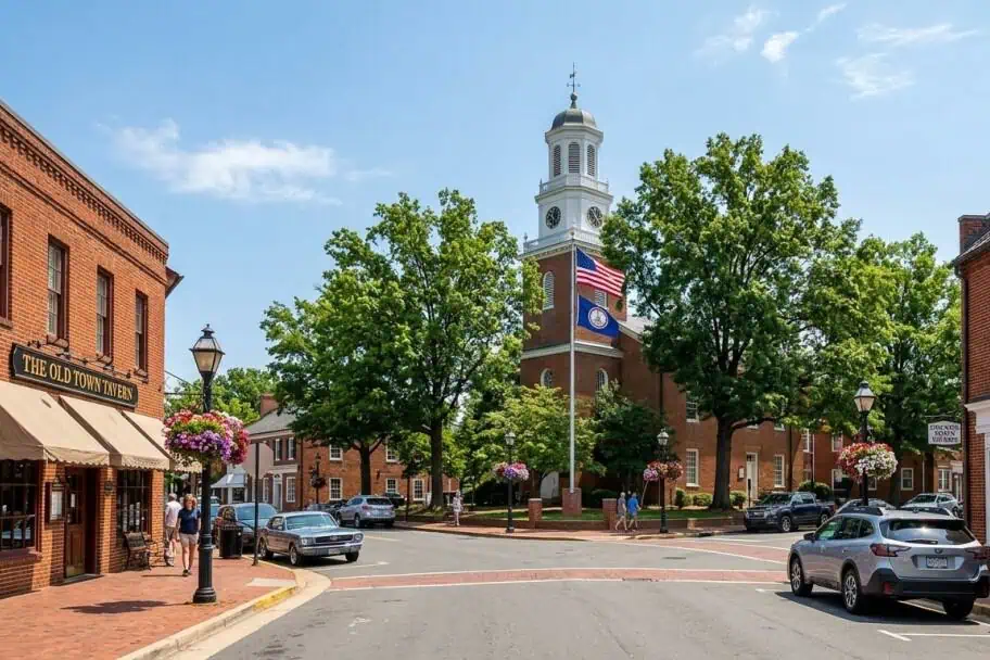 Photo Spots in Northern Virginia - Old Town Fairfax
