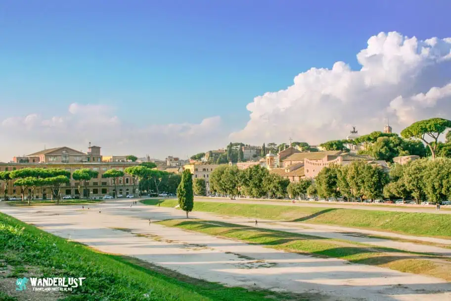 Day in Rome, Italy - The Circus Maximus
