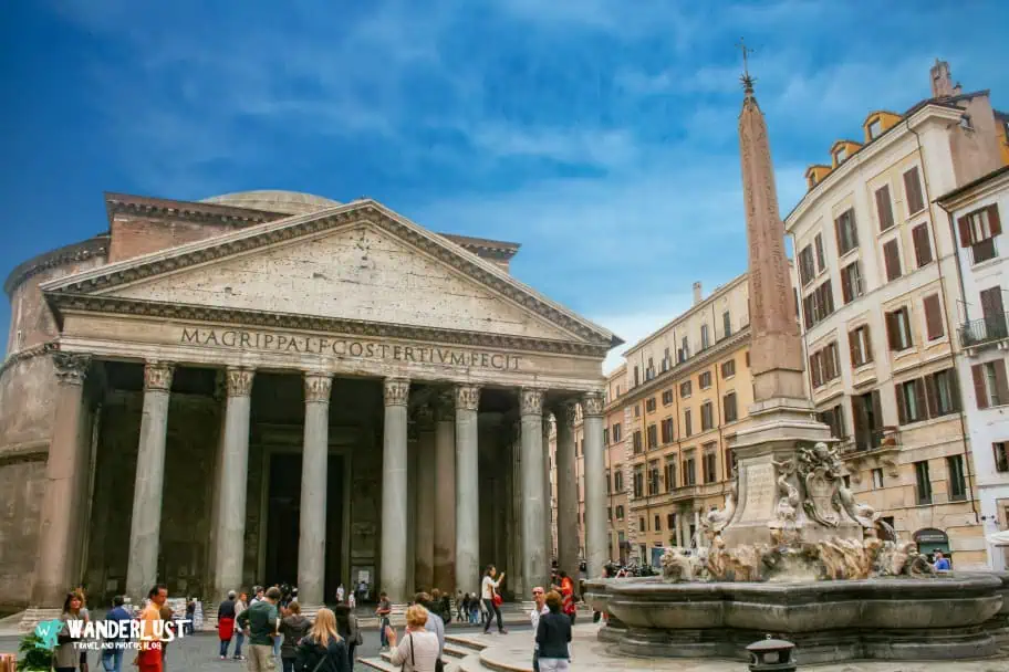 Day in Rome, Italy - The Pantheon