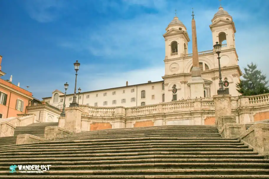 Day in Rome, Italy - The Spanish Steps