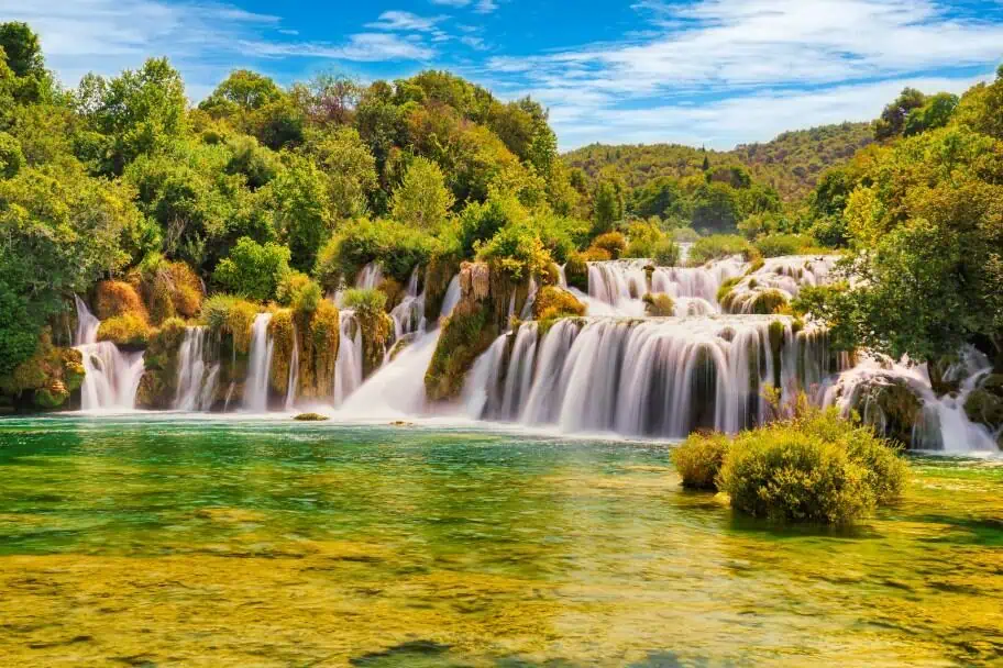 Most Incredible Waterfalls in the World - Krka Waterfalls