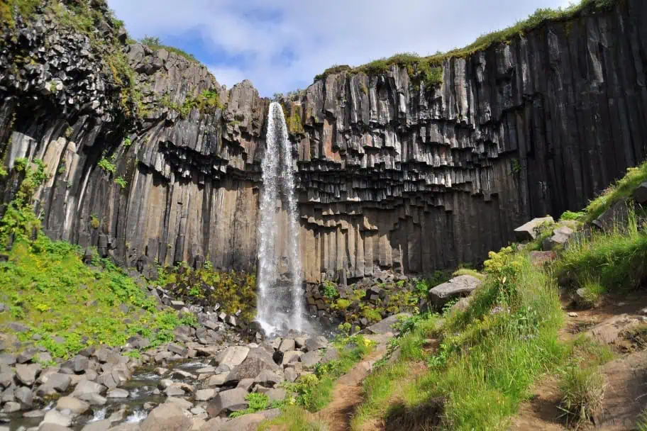 Most Incredible Waterfalls in the World - Svartifoss Falls