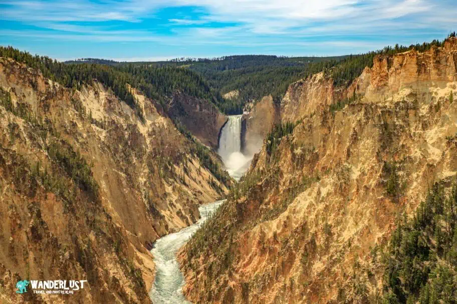 Upper Falls of the Yellowstone River
