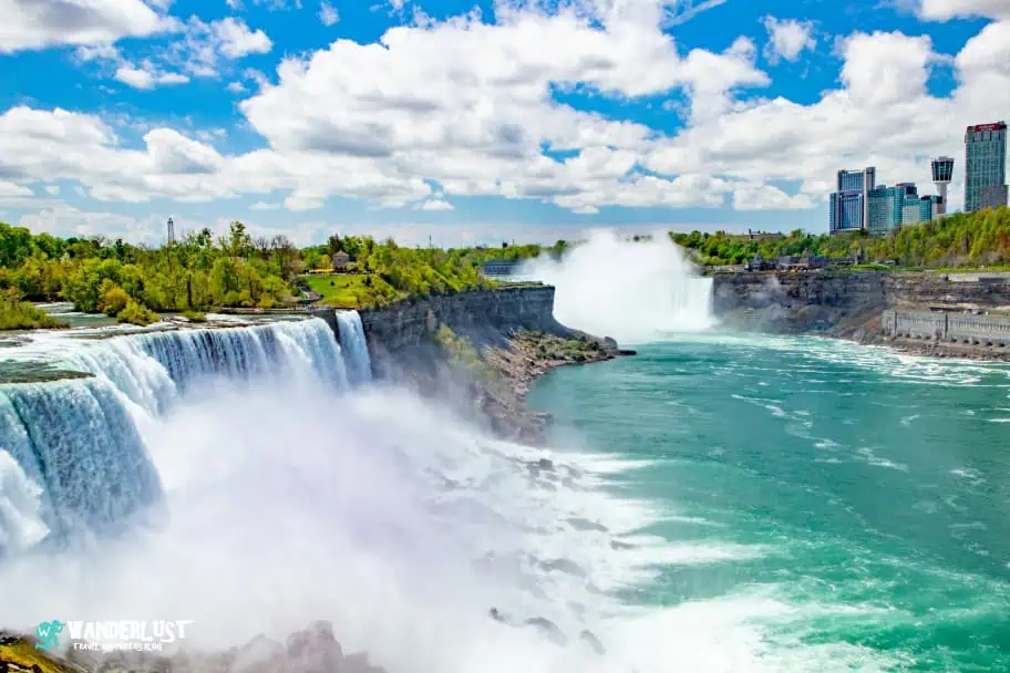 View from the Niagara Falls Observation Tower