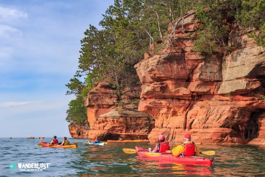 Apostle Islands Kayaking Great Lakes Road Trip - Apostle Islands