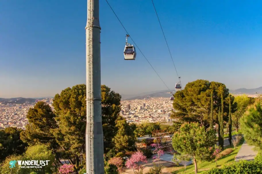 Montjuic Cable Car Day in Barcelona - Montjuic Cable Car