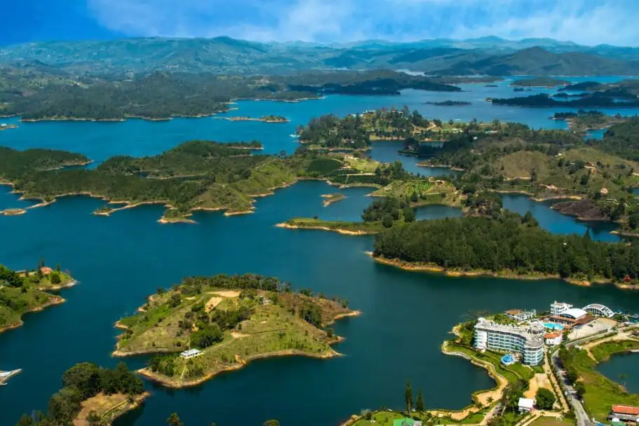The Most Beautiful Lakes in the World - Laguna Guatapé, Colombia