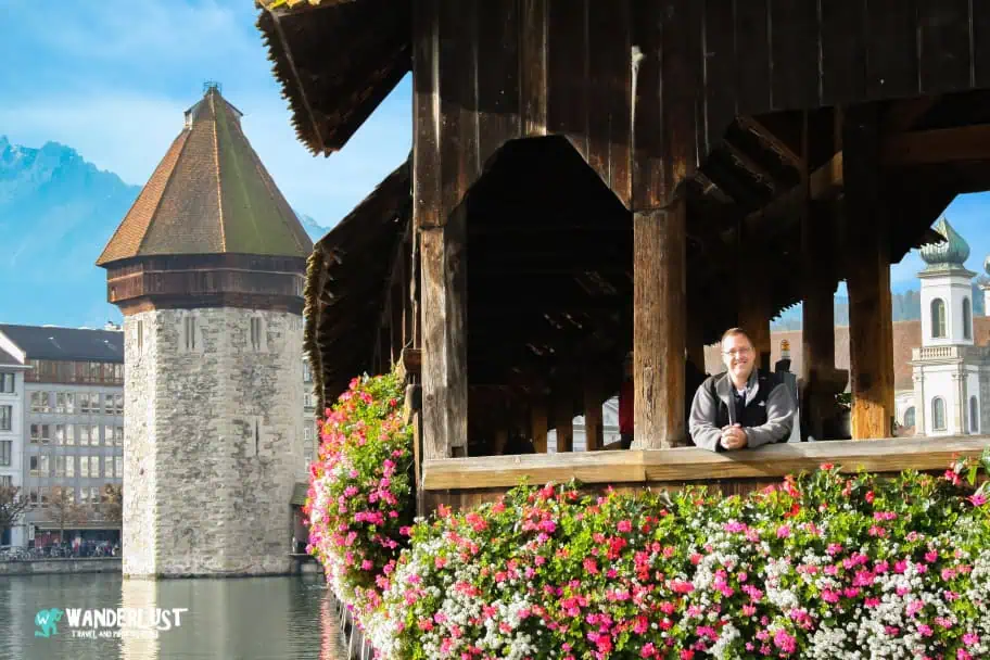 A Day in Lucerne, Switzerland - The Chapel Bridge