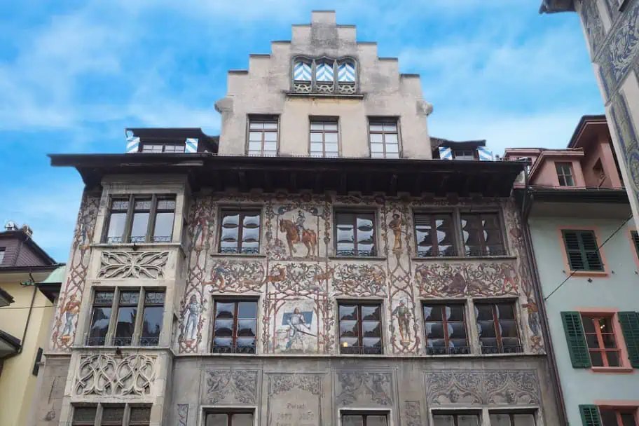 A Day in Lucerne Switzerland - Stag Square