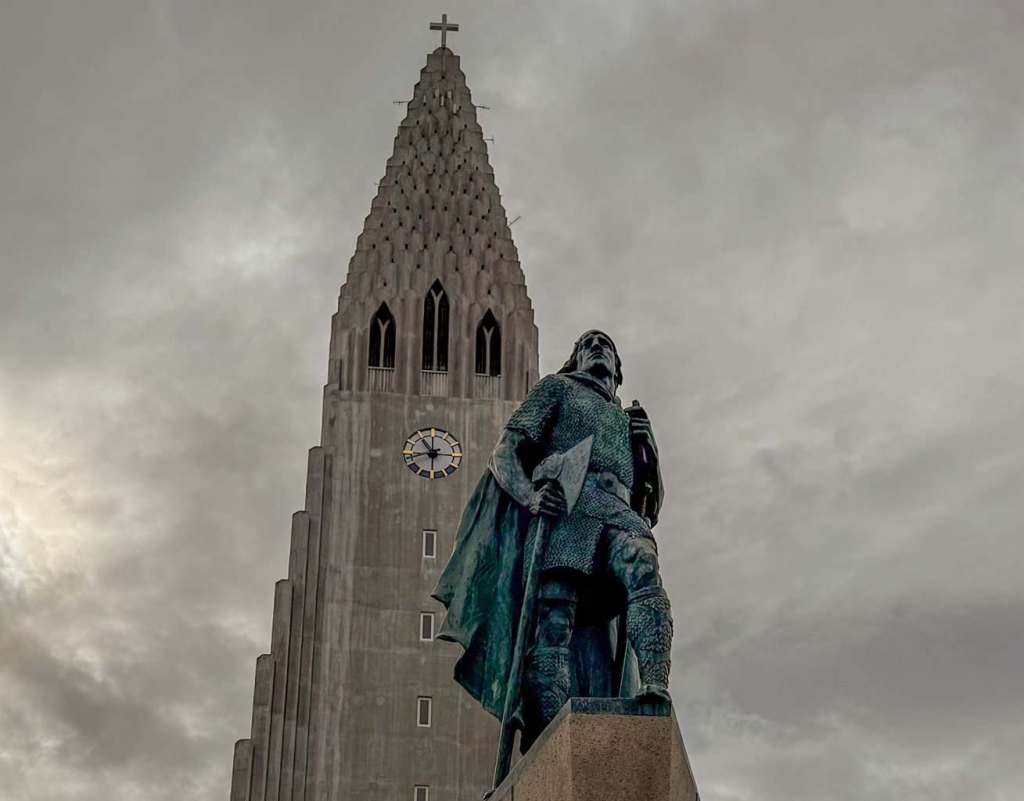 Arriving in Iceland - Hallgrímskirkja