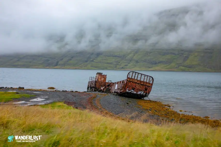 WWII US Navy LCM ship wreck Northeast Iceland Travel Guide - WWII US Navy LCM ship wreck