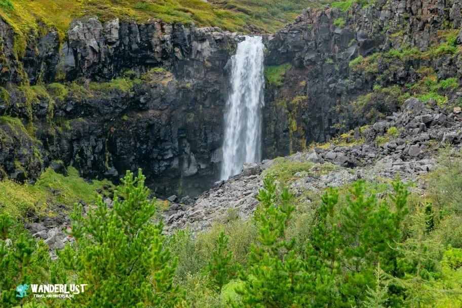Búðarárfoss Northeast Iceland Travel Guide - Búðarárfoss