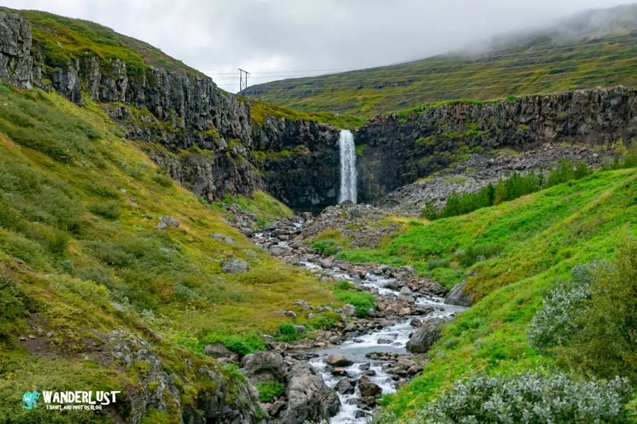 Búðarárfoss Waterfall Búðarárfoss Waterfall