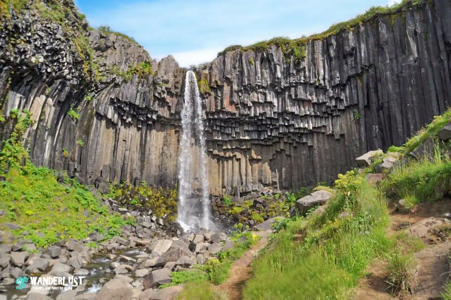 Svartifoss Waterfall