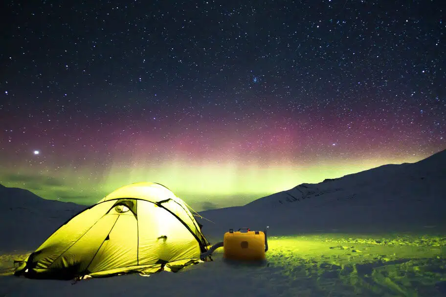 Using a Diesel Heather - Camping Under the Northern Lights