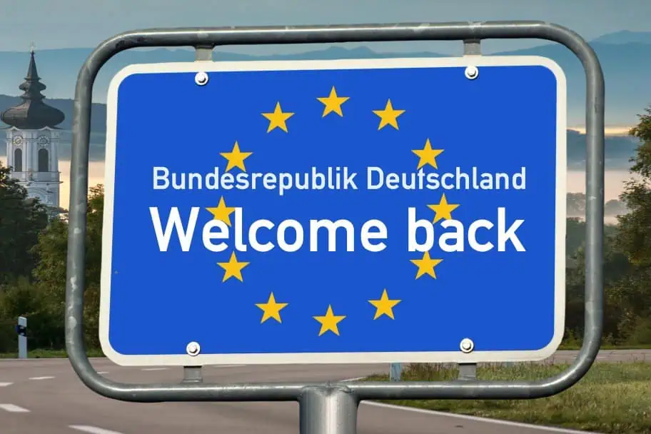 Driving over the Border in Germany Tips for Driving in Europe - Germany Border