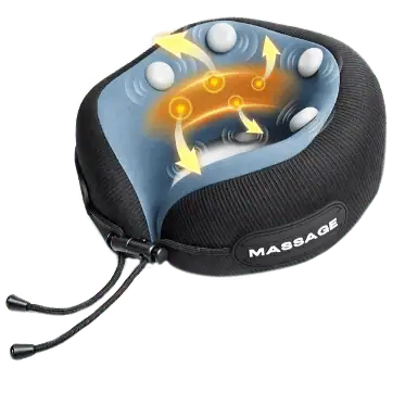 Bowenda Neck Travel Pillow with Massage
