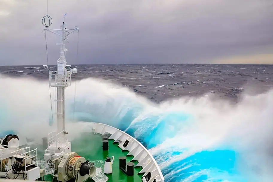 Choosing the right Antarctica cruise - Crossing the Drake Passage