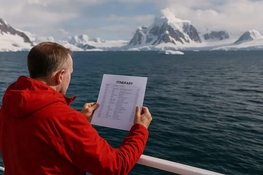 Antarctica cruise tips nobody shares - Your Itinerary is a Living Document