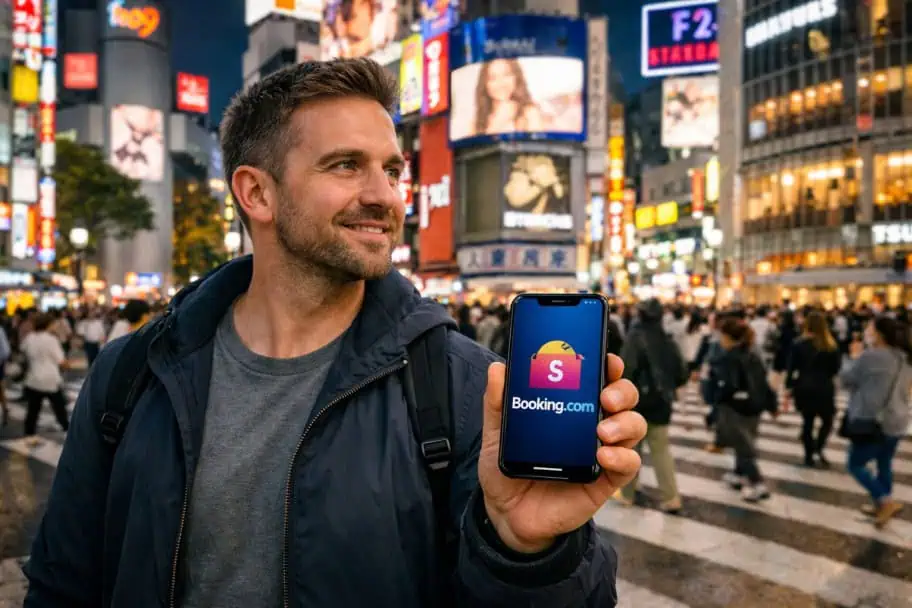 must‑have travel apps - Booking.com