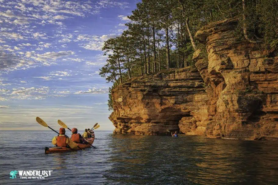 Kayaking Destinations in North America - Apostle Islands National Lakeshore