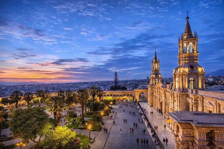 top South American travel destinations - Arequipa, Peru