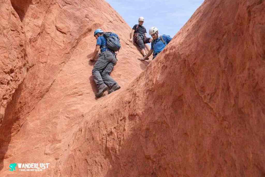 Leprechaun Canyon Trail Guide - Leprechaun Canyon Slot Canyoneering