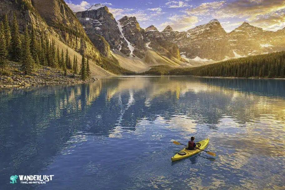 Kayaking Destinations in North America - Banff National Park