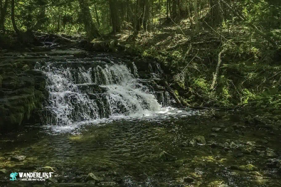 Pictured Rocks Travel Guide - Mosquito Falls