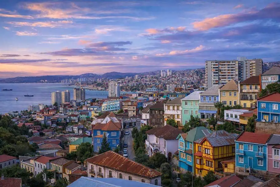 top South American travel destinations - Valparaíso, Chile