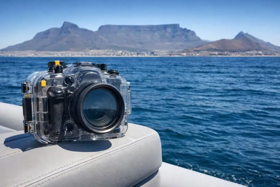 shark cage diving Cape Town - Waterproof Camera