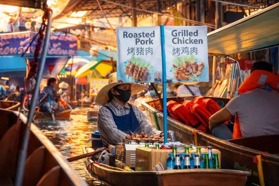 Bangkok and Pattaya - Bangkok Water Market