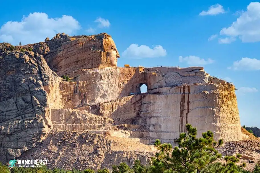 Crazy Horse Memorial in South Dakota