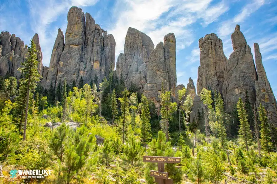 Cathedral Spires Trail Cathedral Spires Trail