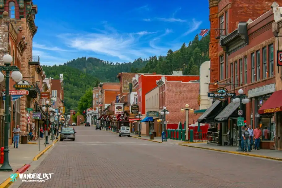 South Dakota tourist attractions - Historic Deadwood